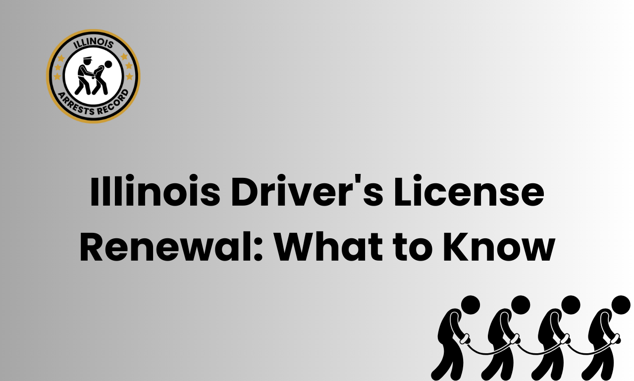 illinois driver's license renewal by mail